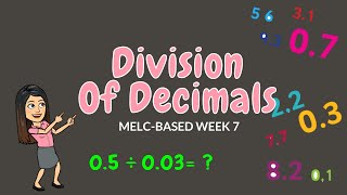 DIVISION OF DECIMALS  GRADE 6 [upl. by Abernon]