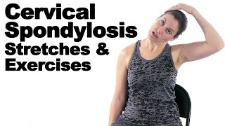 Cervical Spondylosis Stretches amp Exercises  Ask Doctor Jo [upl. by Eimmak321]