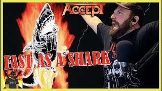 ON THE ATTACK  Accept  Fast As A Shark Studio Version  REACTION [upl. by Dombrowski579]