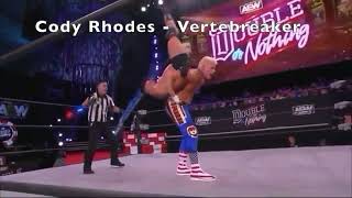 The Moves  Cody Rhodes  Dins Fire [upl. by Joerg450]