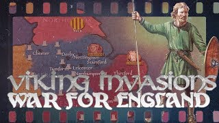 Vikings War for England  Danelaw DOCUMENTARY [upl. by Oiruam]