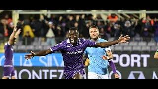 HIghlights Fiorentina vs Lazio 21 [upl. by Hendricks]