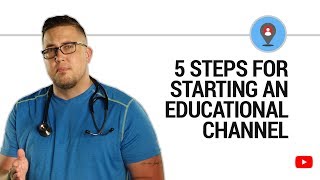 YouTube pros share 5 steps for getting your educational channel started [upl. by Tandie600]