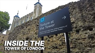 INSIDE THE TOWER OF LONDON FULL TOUR 🇬🇧 a fortress a palace amp prison with 1000 yrs of history [upl. by Irahc]