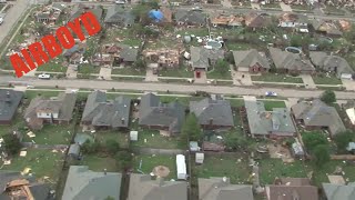 Moore Oklahoma Tornado Flyover [upl. by Anyrb]