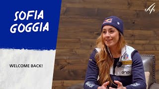 Sofia Goggia  Welcome Back  FIS Alpine [upl. by Edwyna]