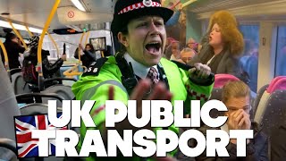 CRAZY LONDONERS VS PUBLIC TRANSPORT TFL [upl. by Nona]