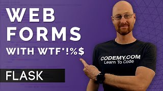 Web Forms With WTF  Flask Fridays 5 [upl. by Ydnic]