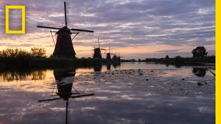 These 300YearOld Dutch Windmills Are Still Spinning Today  National Geographic [upl. by Eelam54]