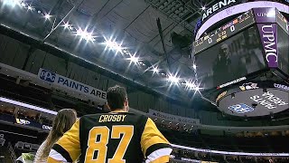 Penguins and league honor Crosby’s 1000th game [upl. by Alfonso]