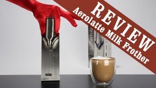 Aerolatte Milk Frother  Exclusive Review [upl. by Lj]