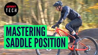 Everything You Need To Know About MTB Saddle Position  GMBN Guide To Bike Setup [upl. by Haden]