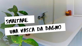 Come verniciare una vasca da bagno rovinata [upl. by Enneiviv]