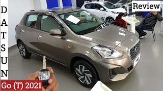 DATSUN GO T SECOND Top Model 2021 ₹ 416 LAKH  New Go Hindi Review  Price • Engine • Interior [upl. by Asilak]