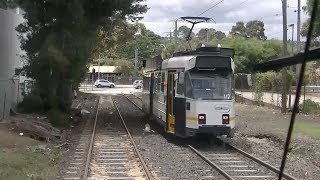 Driver’s View Melbourne Tram 82 Footscray to Moonee Ponds [upl. by Karie]