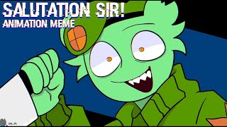 Salutation Sir  Animation Meme  HTF [upl. by Dardani]