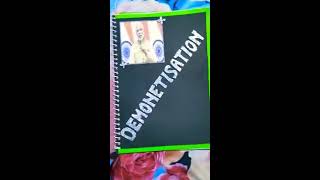 Economics Project  Demonetisation class 12th [upl. by Beaufort]