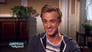 Tom Felton Reacts To Emma Watson’s ‘Harry Potter’ Crush Revelation [upl. by Georgeanne240]