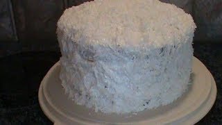 OldFashion 1950s Coconut Layer Cake [upl. by Dev351]