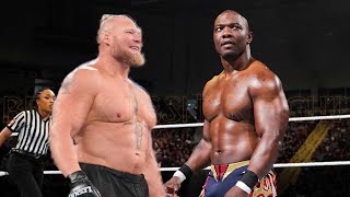 Brock Lesnar vs Shelton Benjamin Match [upl. by Deanne]