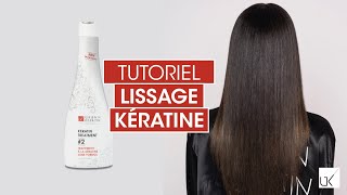 TUTORIEL Lissage soin à la Kératine  Le lissage Brésilien [upl. by Eidob25]