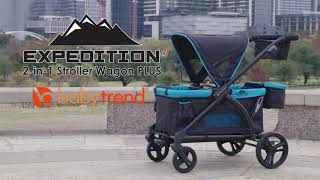 Baby Trend Expedition® 2in1 Stroller Wagon PLUS [upl. by Worrad989]