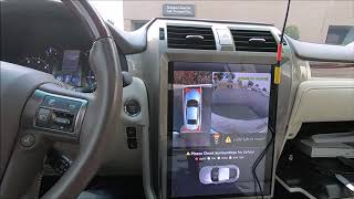 How to Set up 360 Degree Panoramic Advanced Around View Monitoring System Car Camera [upl. by Ddal]