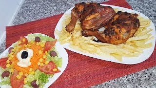 Poulet rôti  la meilleure recette  مطبخ أم وليد Oum Walid [upl. by Gonsalve]