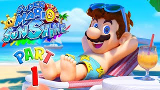 New Game Start Bianco Hills  SUPER MARIO SUNSHINE  Part 1 [upl. by Roselba]