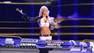 Maryse Entrance WWE [upl. by Enirolf]