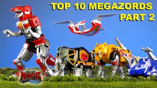 Top 10 Power Ranger Megazords Part 2 [upl. by Daryl]