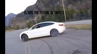 HOW GOOD ARE TESLA MODEL 3s FOR DRIFTING [upl. by Nata574]