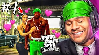 MY NEW GIRLFRIEND Part 4  GTA San Andreas [upl. by Aehtna913]