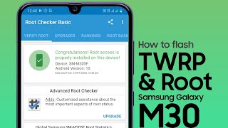 How To Flash TWRP amp Root Samsung Galaxy M30 Android 10 Easiest Method [upl. by Egwan]