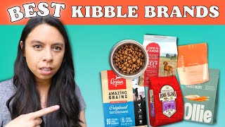 5 Best KIBBLE Brands Official Dog Food Review [upl. by Melia]