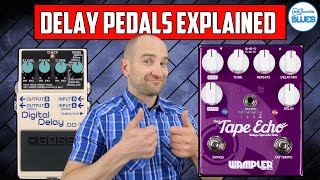 How to use Digital amp Analog Delay Pedals [upl. by Aleahcim]