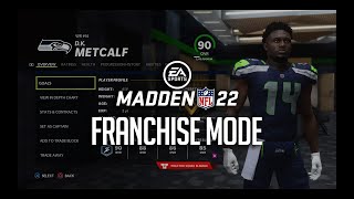 Madden NFL 22  Introduction To Franchise Mode │ PS4 [upl. by Petigny]