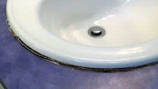 How to ReCaulk a Sink [upl. by Zoltai226]