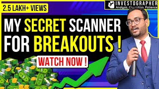 Best Scanner for BREAKOUT Stocks   Breakout Swing Trading Strategy  Investographer [upl. by Anavas892]