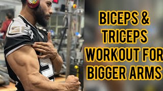 HOW TO GROW YOUR BICEPS amp TRICEPS EASILY [upl. by Letsirhc304]