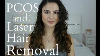 PCOS and Laser Hair Removal  Electrolysis  My experience [upl. by Lertsek]