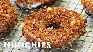 HowTo Make Chocolate Eclair Doughnuts [upl. by Adamec819]