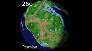 Plate Tectonics amp Paleogeography as Viewed from Space  Scotese Animation [upl. by Ierna]