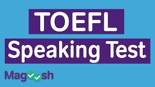 TOEFL Speaking Practice Test [upl. by Attenborough]