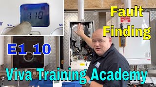 Gas Training  Boiler Fault Finding  Baxi E110  Main E1 10  Roy Fugler [upl. by Aihsas856]