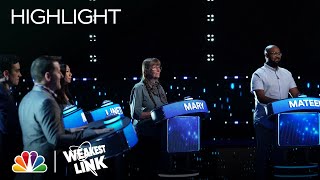 Jane Lynch Tests Contestants Knowledge About Brad Pitt Method Man and RL Stine  Weakest Link [upl. by Anilyx]