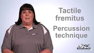 Percussion and Tactile Fremitus Lung Examination [upl. by Polivy]