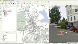 QGIS Quick Tip  StreetView PlugIn [upl. by Nnylsia]