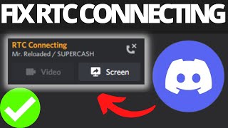 How To Fix RTC Connecting On Discord [upl. by Eillit]