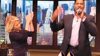 Michael Strahan Farewell Words After the Show [upl. by Dore]